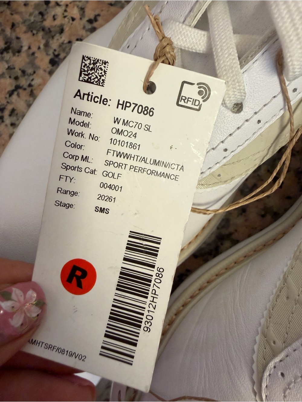 adidas Women's White & Cream Athletic Lace-Up Shoes - Picture 5 of 7